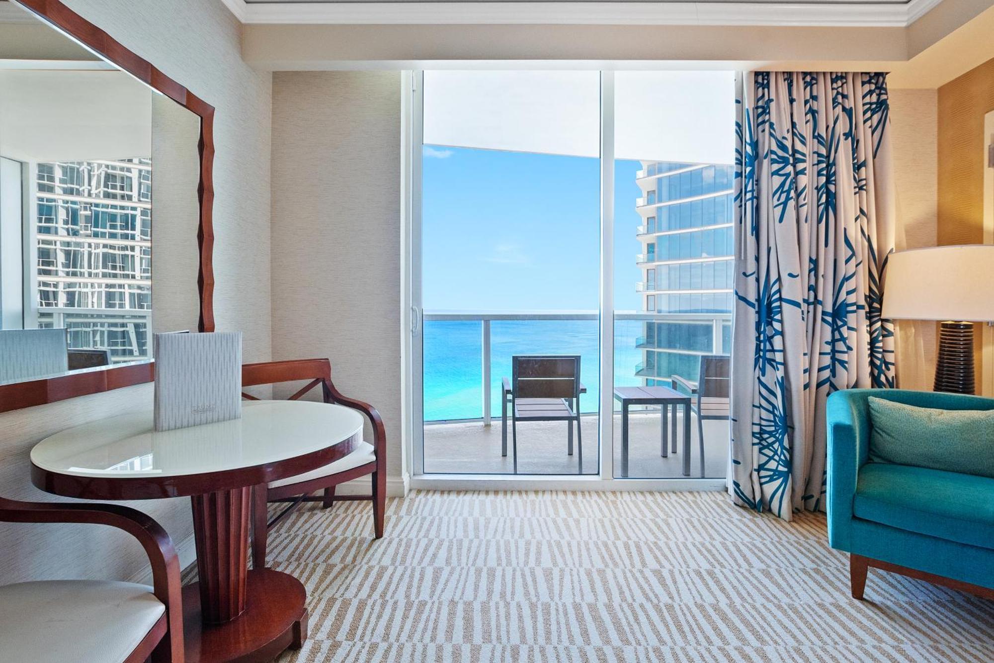 סאני איילס ביץ' Trump International Deluxe 2 Queen Bed Ocean Front מראה חיצוני תמונה